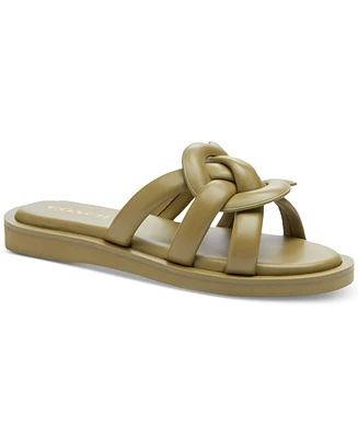 Coach Women's Georgie Soft Signature Slide Sandals