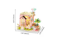 Diy 3D House Puzzle - Holiday Party Time 144 pcs
