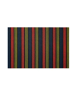 Chilewich Ribbon Stripe Shag Utility Mat 24" x 36"