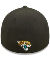 Men's New Era Black Jacksonville Jaguars Elemental 39THIRTY Flex Hat