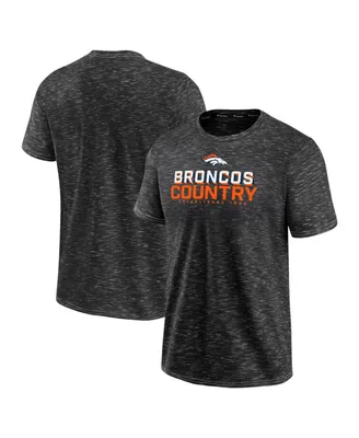 Men's Fanatics Charcoal Denver Broncos Component T-shirt