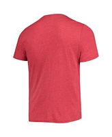 Men's Concepts Sport Heathered Charcoal, Crimson Distressed Washington State Cougars Meter T-shirt and Pants Sleep Set