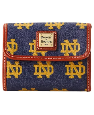 Women's Dooney & Bourke Notre Dame Fighting Irish Flap Credit Card Wallet
