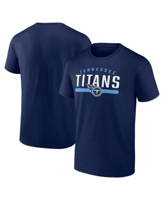 Men's Fanatics Navy Tennessee Titans Big and Tall Arc and Pill T-shirt