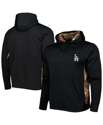 Men's Dunbrooke Black, Camo Los Angeles Dodgers Ranger Pullover Hoodie