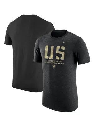 Men's Nike Black Army Knights 2023 Rivalry Collection Courtesy of Club Tri-Blend T-shirt