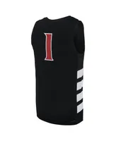Men's Jordan #1 Black Cincinnati Bearcats Replica Basketball Jersey