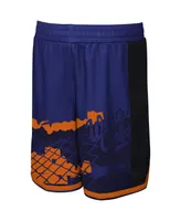 Big Boys Purple Phoenix Suns Fade Away Shorts