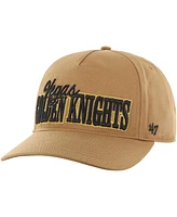 Men's '47 Brand Tan Vegas Golden Knights Barnes Hitch Adjustable Hat