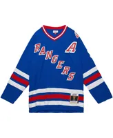 Men's Mitchell & Ness Adam Graves Royal New York Rangers 1993/94 Blue Line Player Jersey