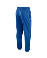 Men's Fanatics Royal New York Giants Chop Block Fleece Sweatpants