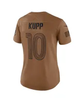 Women's Nike Cooper Kupp Brown Distressed Los Angeles Rams 2023 Salute To Service Limited Jersey