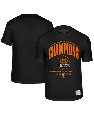 Men's Original Retro Brand Black Houston Dynamo Fc 2023 Lamar Hunt U.s. Open Cup Champions T-shirt