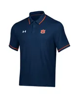 Men's Under Armour Navy Auburn Tigers T2 Tipped Performance Polo Shirt