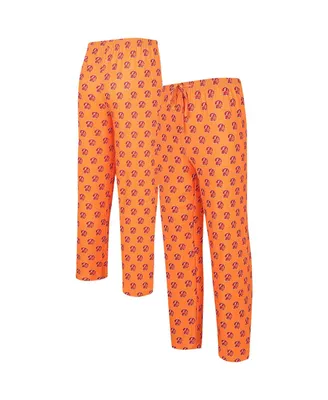 Men's Concepts Sport Orange Tampa Bay Buccaneers Gauge Throwback Allover Print Knit Pants