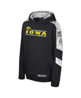 Big Boys Colosseum Black Iowa Hawkeyes Oht Military-Inspired Appreciation Cyclone Digital Camo Pullover Hoodie