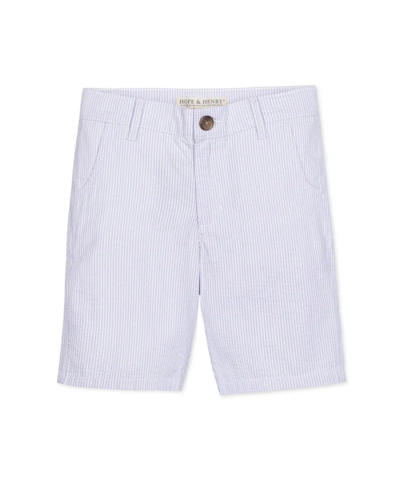 Hope & Henry Toddler Boys Organic Seersucker Short