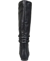 Journee Collection Women's Jayne Slouchy Knee High Boots