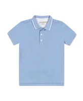 Hope & Henry Boys Organic Short Sleeve Knit Pique Polo Shirt