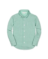 Hope & Henry Baby Boys Organic Poplin Long Sleeve Button Down Shirt