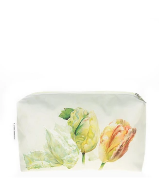 Spring Tulip Buttermilk Medium Toiletry Bag