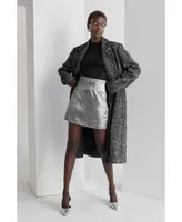 Women's Adelia Metallic Mini Skirt