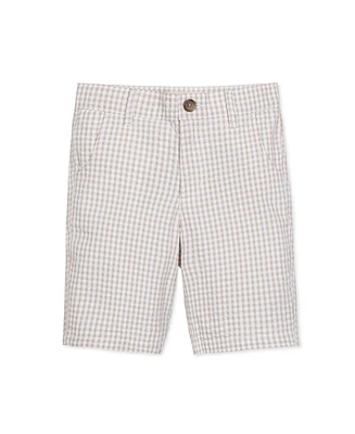 Hope & Henry Big Boys Organic Seersucker Short