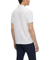 Boss by Hugo Men's Zip Placket Slim-Fit Polo Shirt