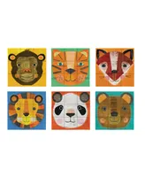 Crocodile Creek Make A Face Block Set, 9 Piece