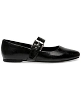 Dv Dolce Vita Women's Mellie Buckle Strap Mary Jane Flats