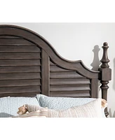 Mandeville Louvered California King Storage Bed