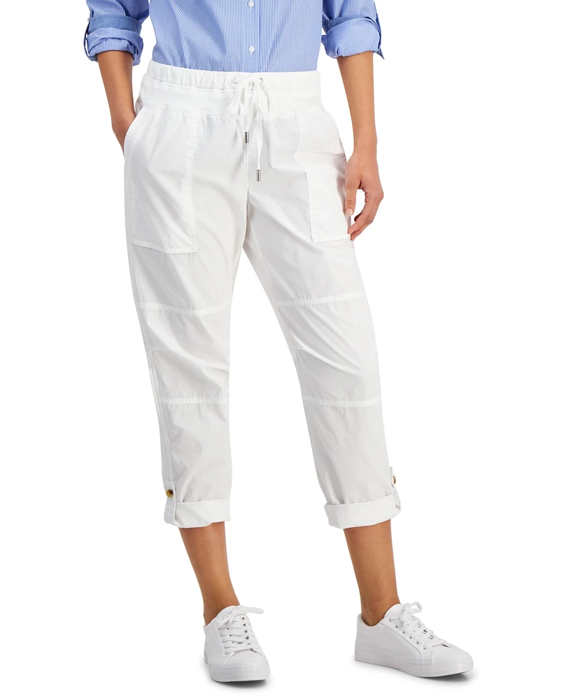 Nautica Jeans Women's Caspian Cotton Utility Pants