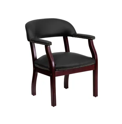 Emma+Oliver Conference Chair With Accent Nail Trim