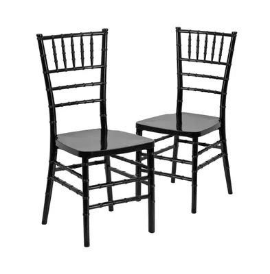 2 Pack Premium Resin Stacking Chiavari Chair