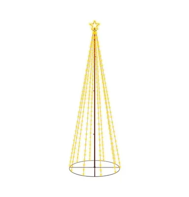 Christmas Cone Tree Warm White LEDs 3x10 ft