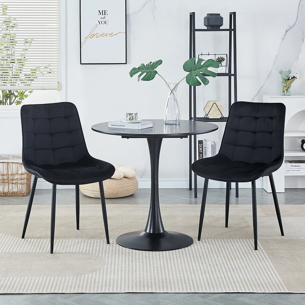 Streamdale Furniture Dining Chair 2 Pieces, Modern Style, New Technology, Suitable For Restaurants, Cafes, Taverns