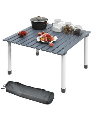 Folding Outdoor Camping Table with Carrying Bag for Picnics and Party