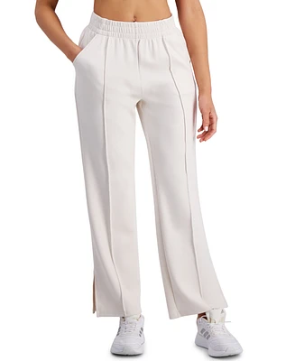 Id Ideology Women's Straight-Leg Pull-On Pants, Created for Macy's