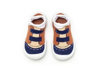 Komuello Infant Boys Breathable Washable Non-Slip Sock Shoes Walker