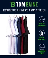 Men's Slim Fit Short Sleeve Performance Button Down Dress Shirt