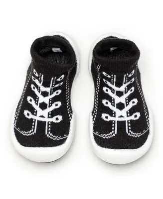 Komuello Infant Girl Boy Breathable Washable Non-Slip Sock Shoes Sneakers