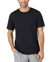 Cuddl Duds Men's Far-Infrared Enhance Sleep Short Sleeves Crewneck Top