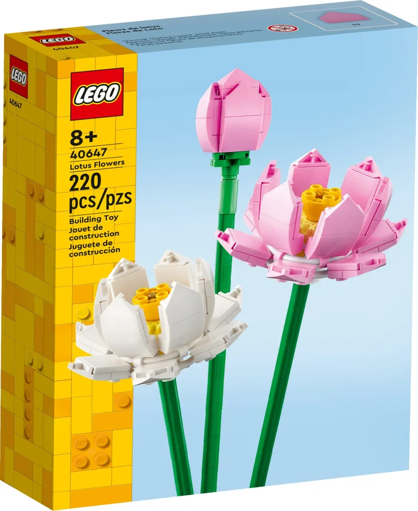 Lego Lotus 40647 Botanical House Plant Toy Building Set