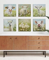 Madison Park Sunshine Animals Chicks Canvas Wall Art