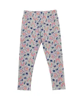 My Little Pony Toddler Girls Sunny Pipp Zipp Fleece Pullover Sweatshirt Legging Set Toddler|Child