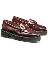 Gh Bass Women's Weejuns Lianna Bit-Ornament Lug-Sole Loafers