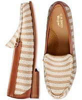 Gh Bass Women's Weejuns Venetian Striped Fabric Loafers