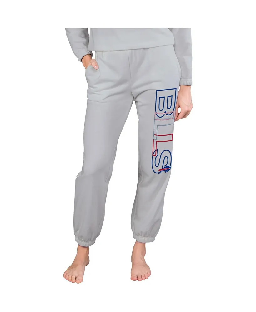 Women's Concepts Sport Gray Buffalo Bills Sunray French Terry Pants