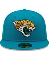 Men's New Era Teal Jacksonville Jaguars Omaha 59FIFTY Fitted Hat