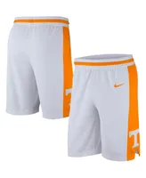 Men's Nike White Tennessee Volunteers Retro Replica Performance Basketball Shorts